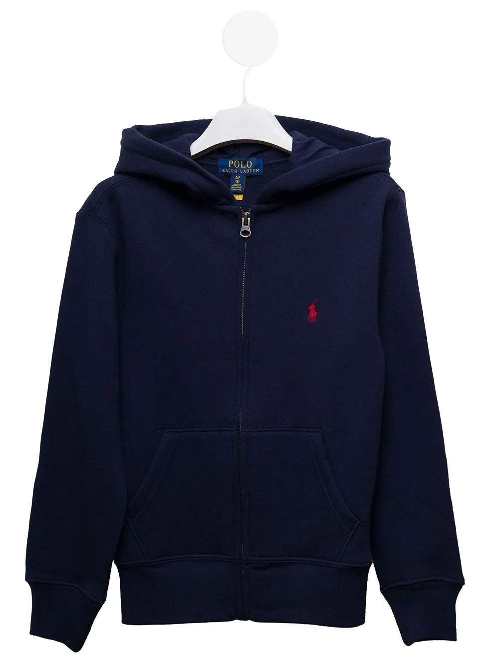Polo Ralph Lauren Kids - Kapuzenpullover für Jungen aus Wolle in Blau mit Logo