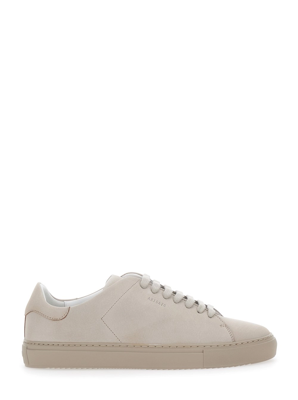 Low-Top-Sneakers "Clean 90" für Herren aus Leder in Beige mit Logo-Schriftzug an der Seite