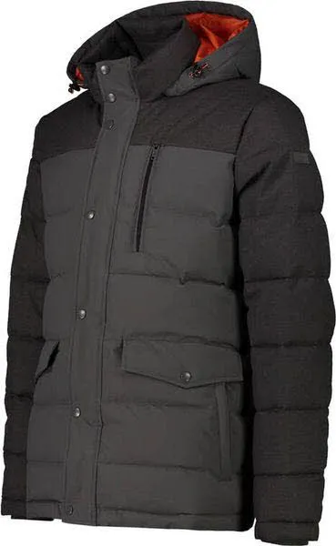 CMP Funktionsjacke MAN LONG JACKET SNAPS HOOD D