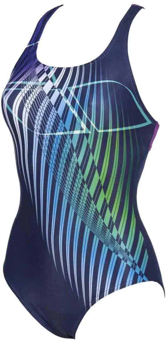 ARENA Badeanzug W OPTICAL WAVES SWIM PRO