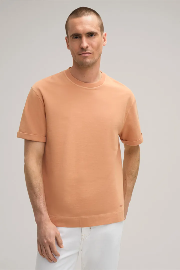 Baumwoll-T-Shirt Sevo in Orange