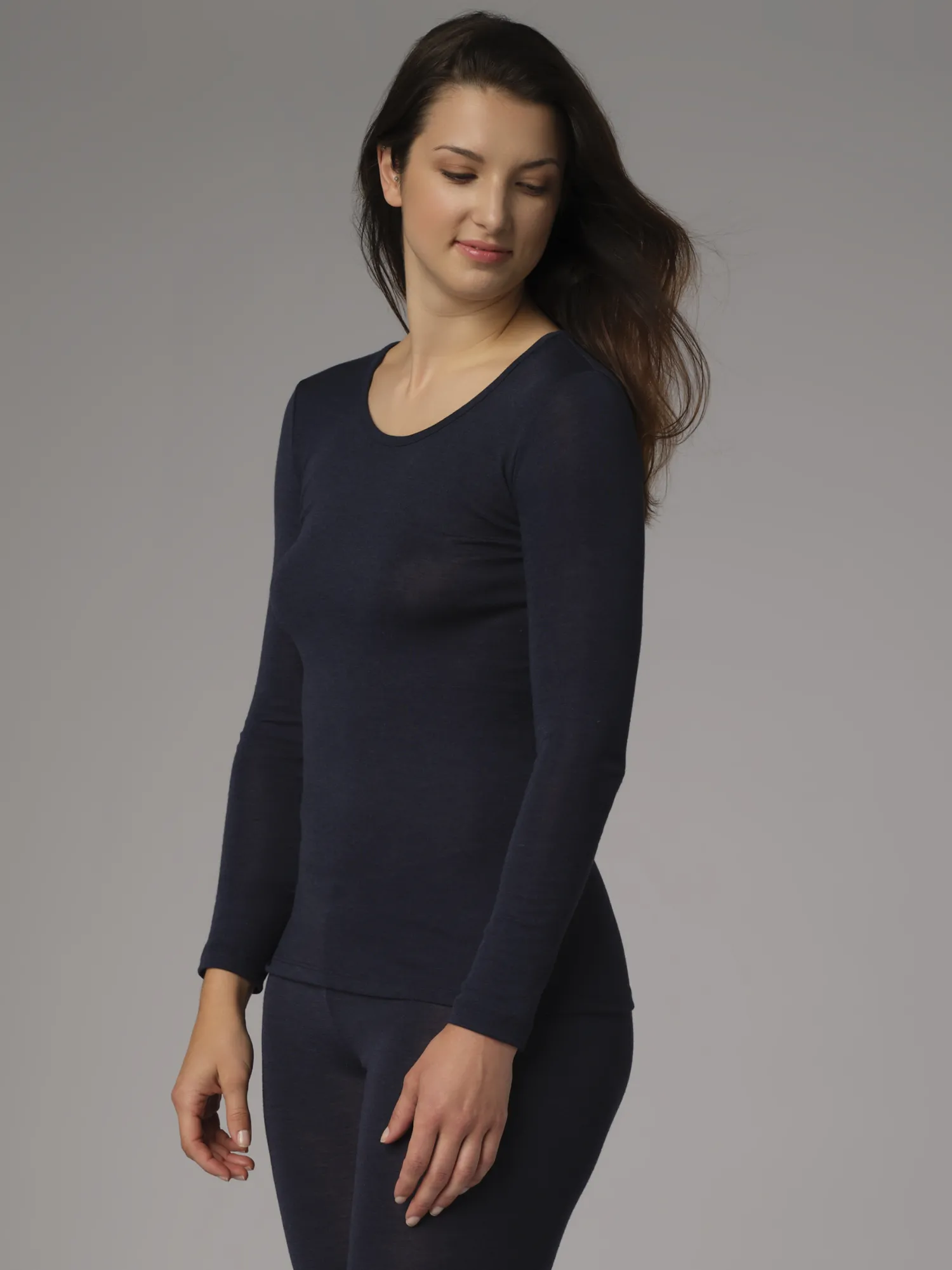 Wolle-Seide Shirt, GOTS zertifiziert