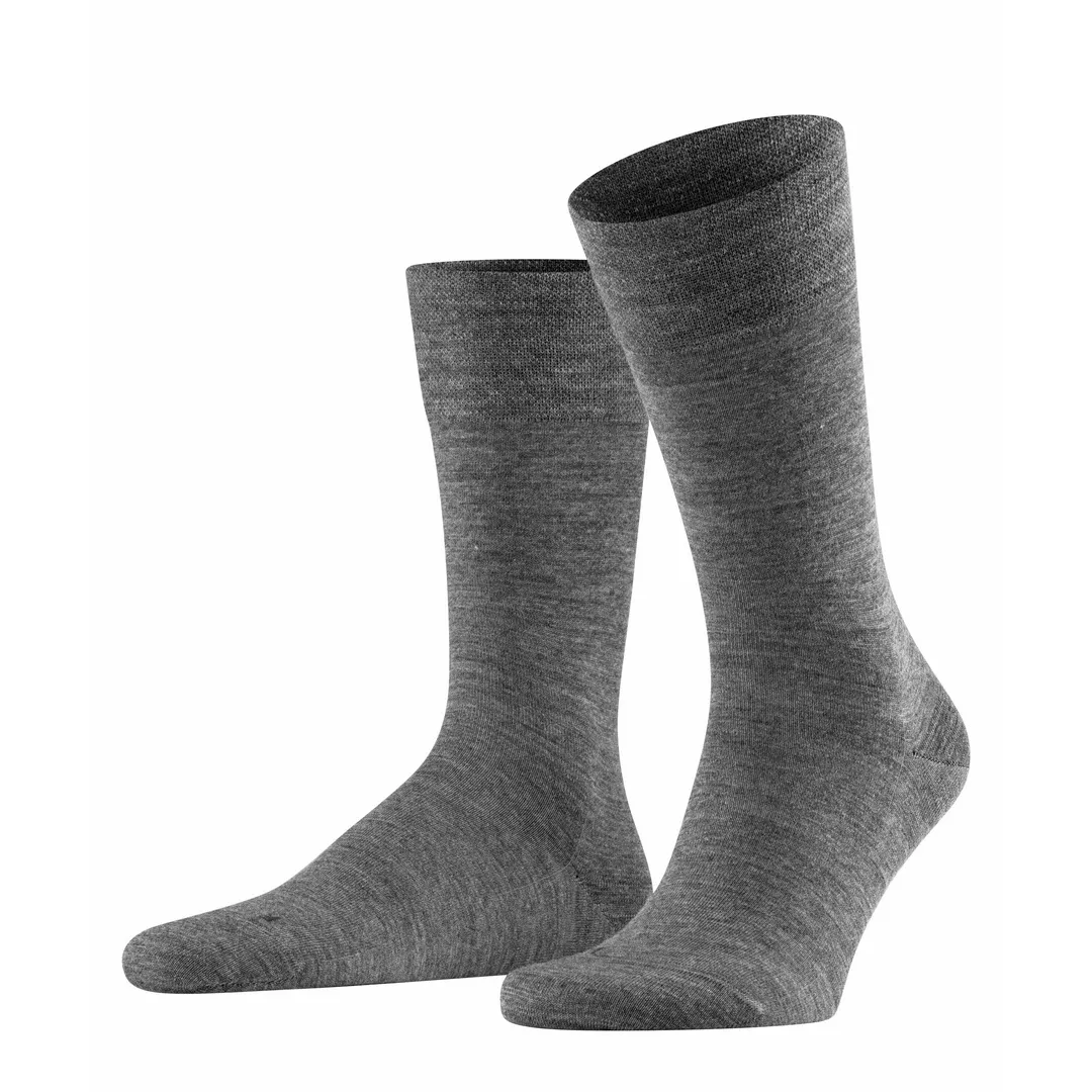 Falke Socken dunkelgrau Sensitive Berlin 14416 3070