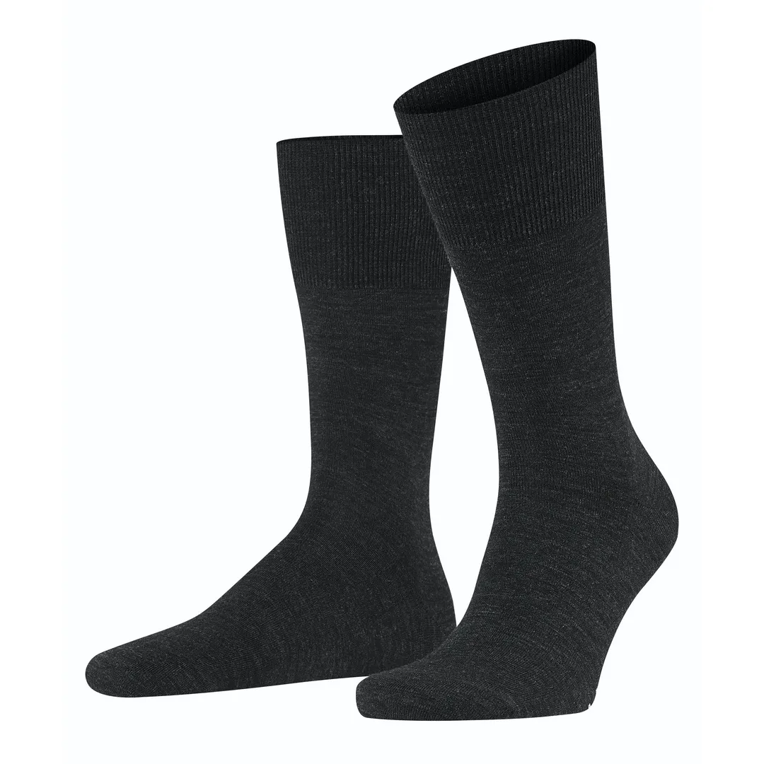 Falke Socken dunkelgrau meliert Airport 14435 3080 anthramel