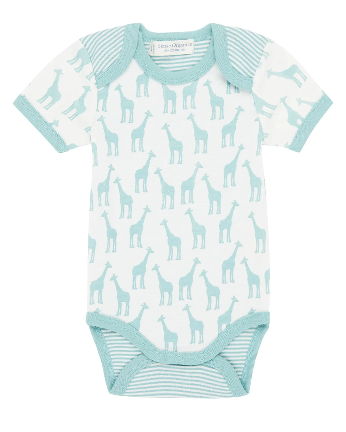 Sense Organics Kurzarm Body Giraffe Bio Baumwolle