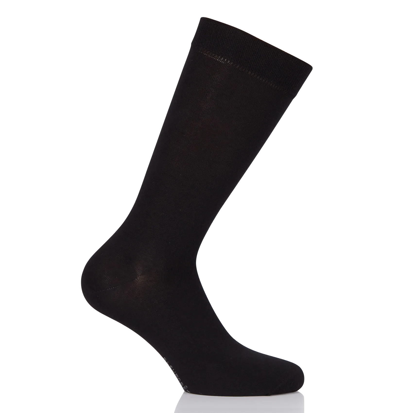 Mittelhohe Socken aus Baumwoll-Mix Schwarz