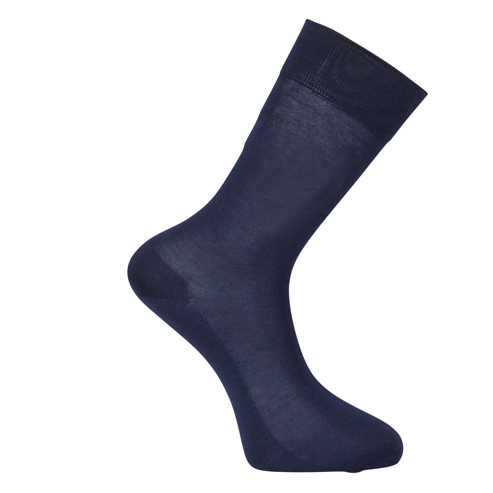 Hohe Baumwollsocken Blau