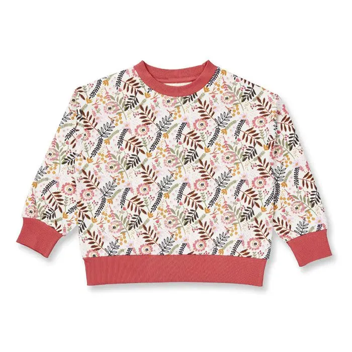 Sense Organics Dari Sweatshirt Mixed Flowers