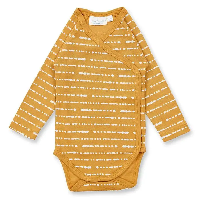 Sense Organics Ygon Baby Wrap Body abstract mustard, Wickelbody