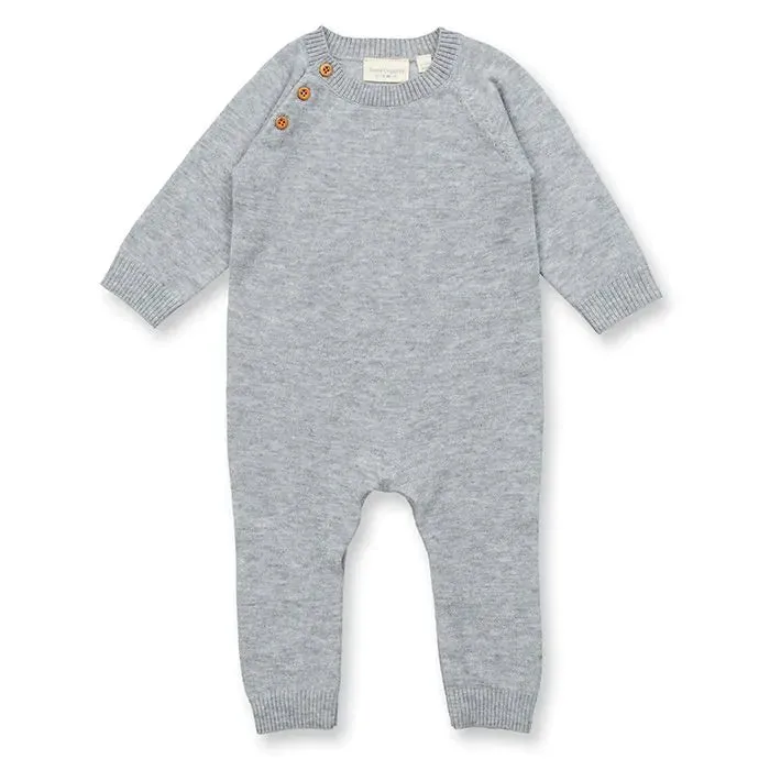 Sense Organics Eske Baby Romper Body, Grey