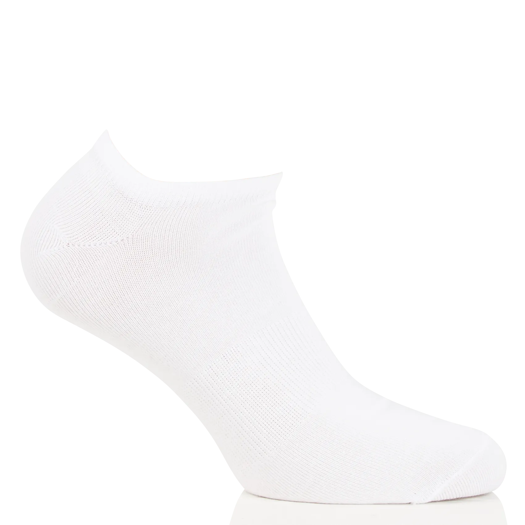 Kurzsocken aus Baumwoll-Mix Weiss