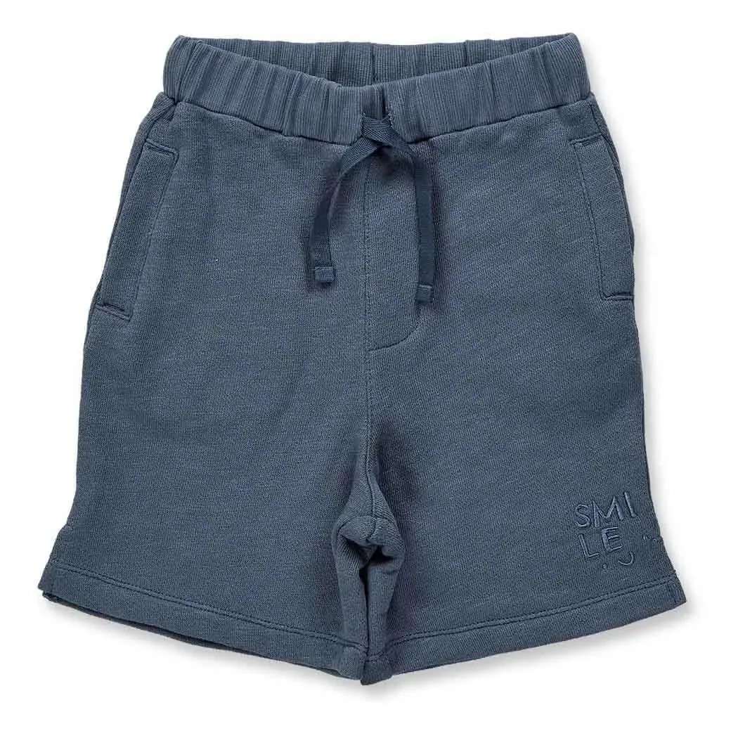 Sense Organics Jakub Sweat Shorts, blue grey