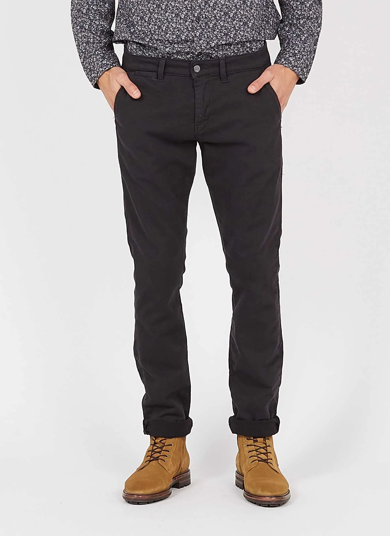 Jogging-Chinohose Grau JOGG KURT