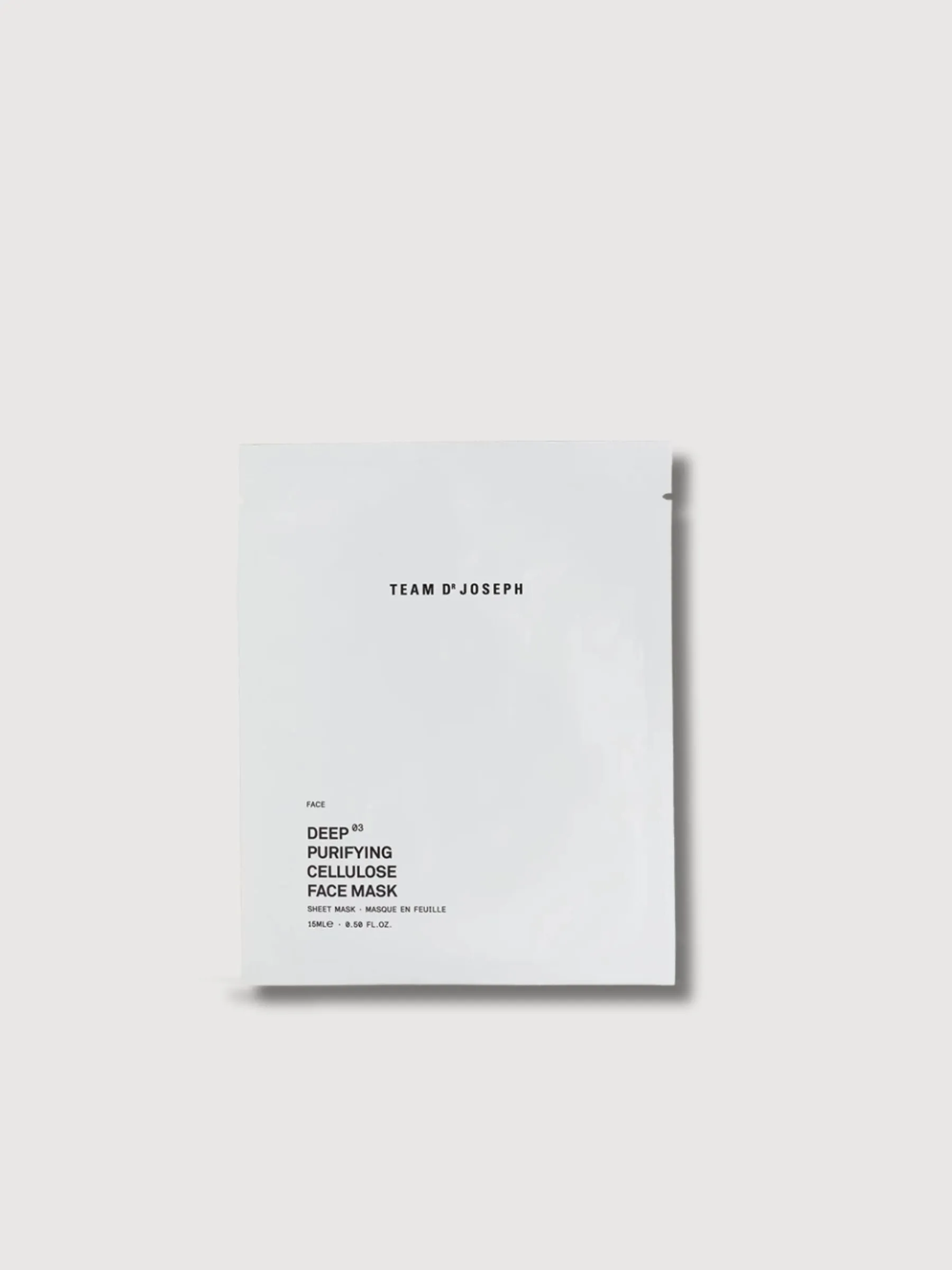 Zellulose reinigende Gesichtsmaske | Team Dr Joseph