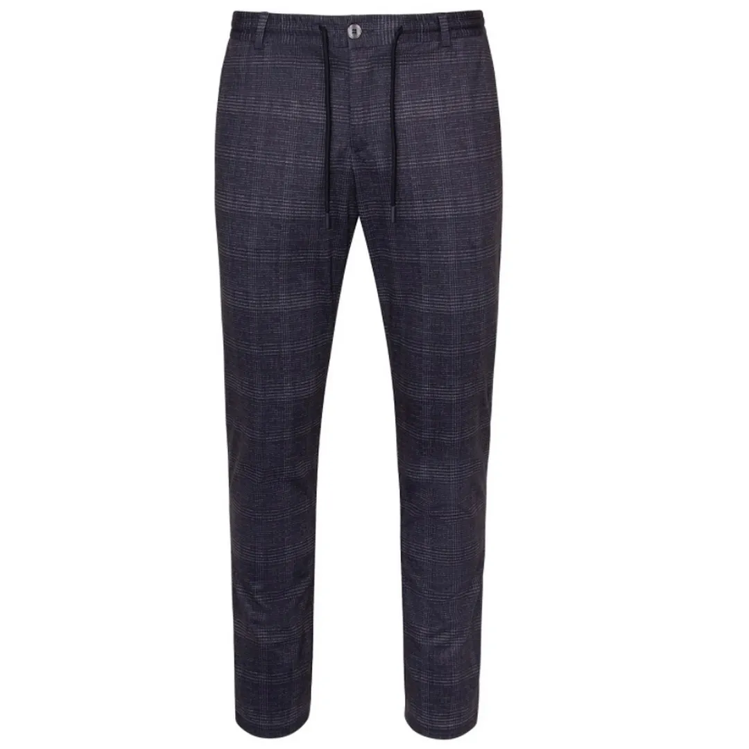 Benvenuto Anzug Hose Segesta J dunkelblau kariert 2746 39360 1254