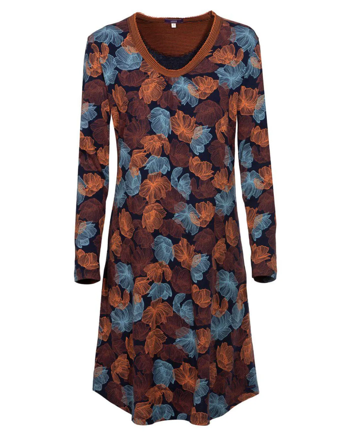 Living Crafts Damen Nachthemd Bio Baumwolle