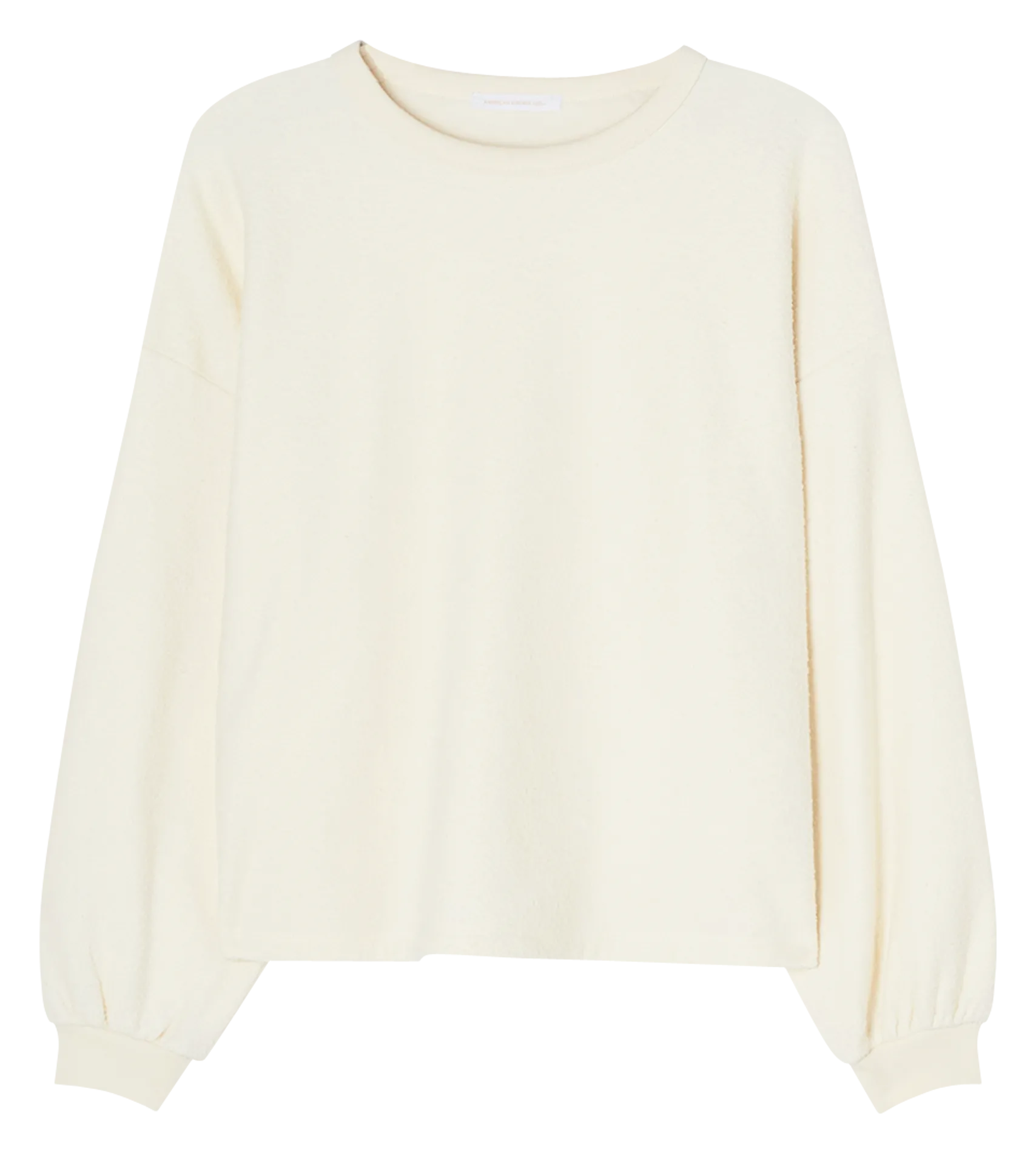 Sweatshirt aus Bio-Baumwoll-Frottee Beige BOBYPARK