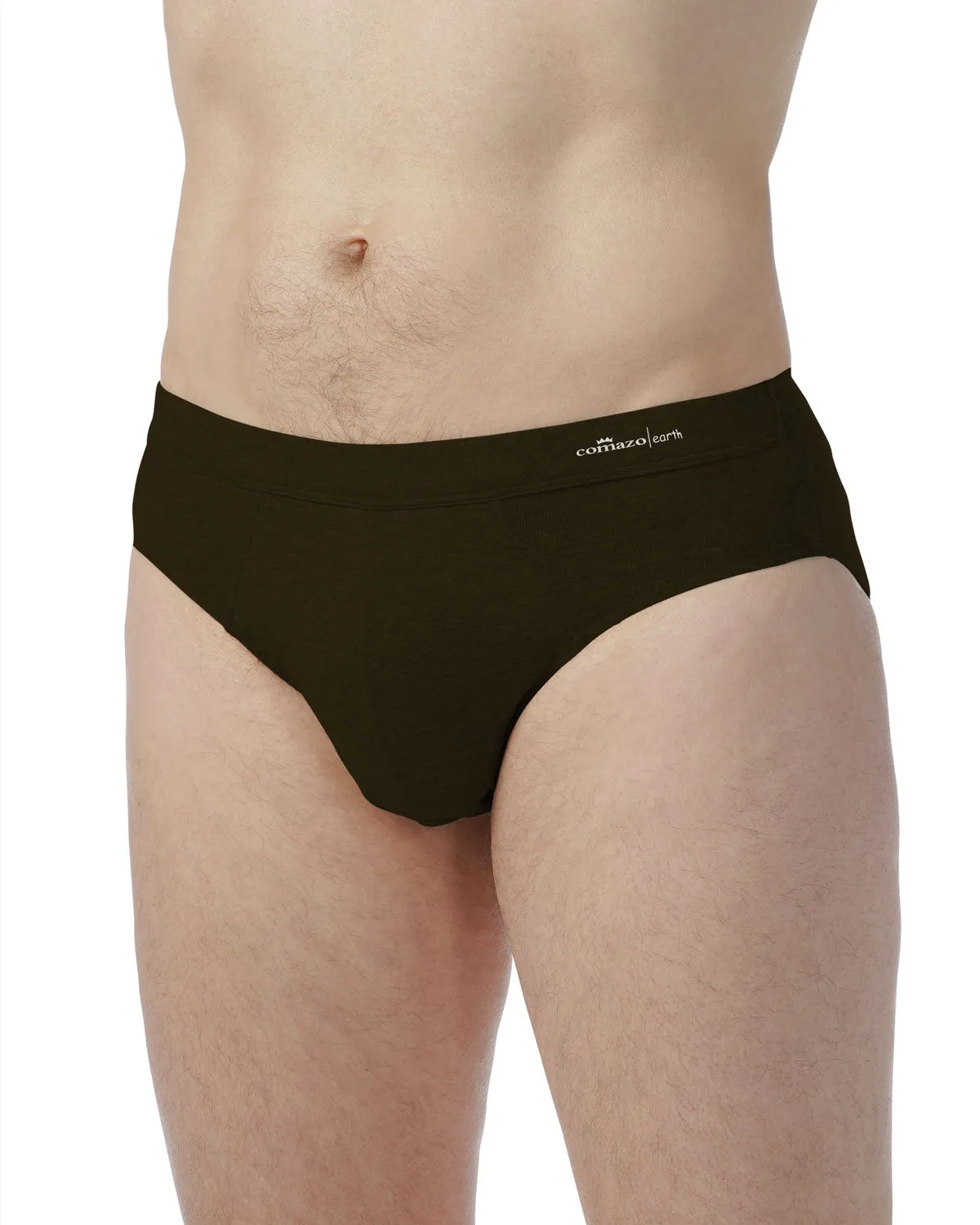 Comazo Earth Herren Slip Baumwolle Elasthan