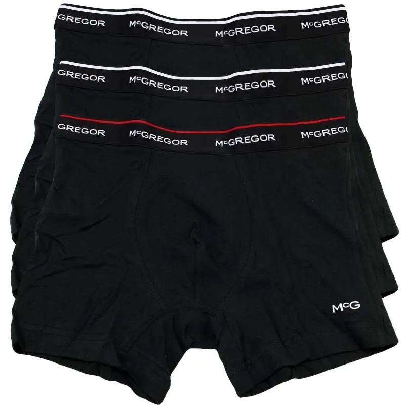 3 Stück Boxershorts McGregor in Black 5 (M)