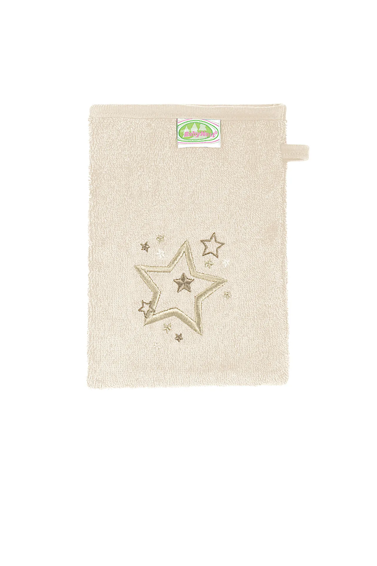 3er Pack Odenwälder BabyNest Waschhandschuh Baby