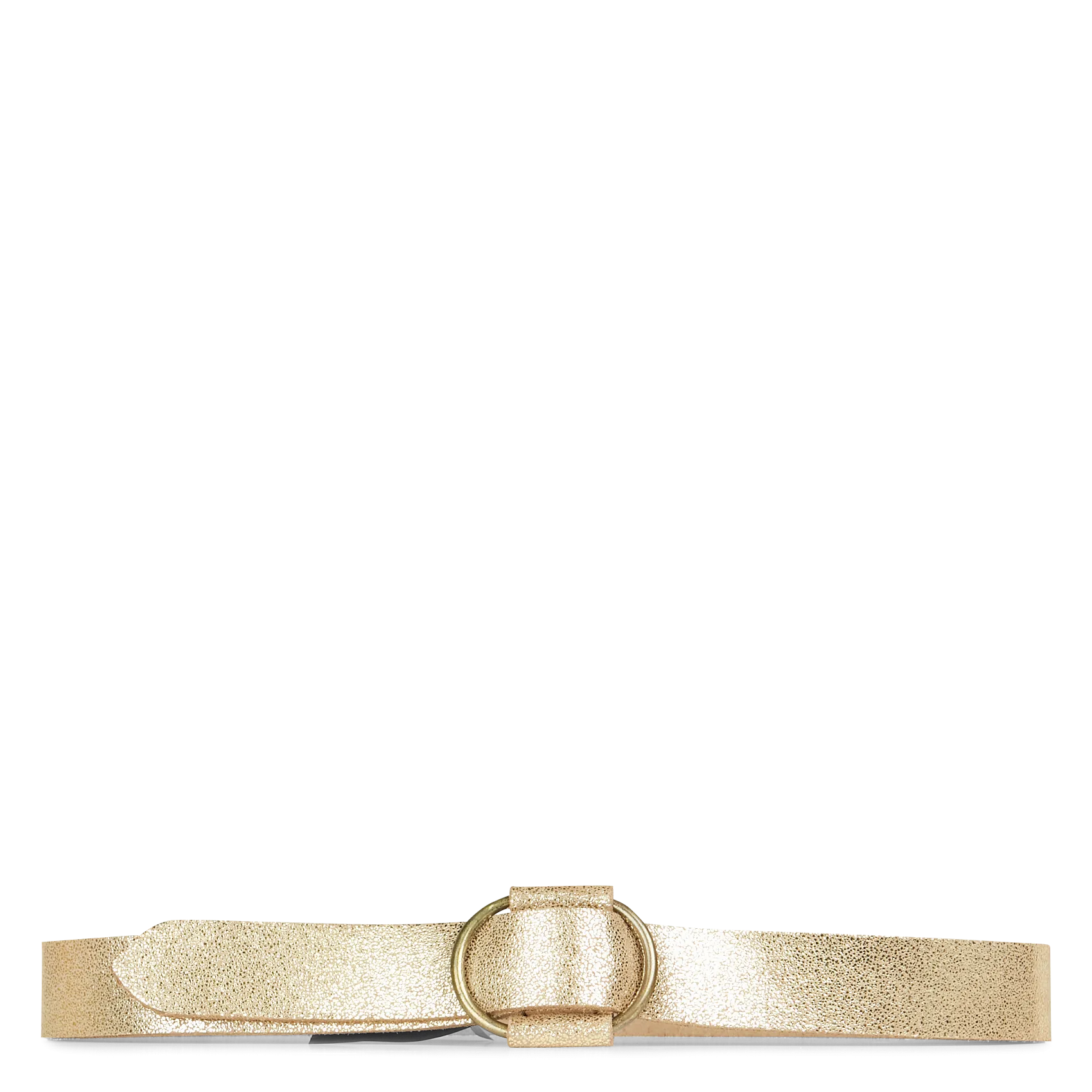 Gürtel aus Büffelleder Golden