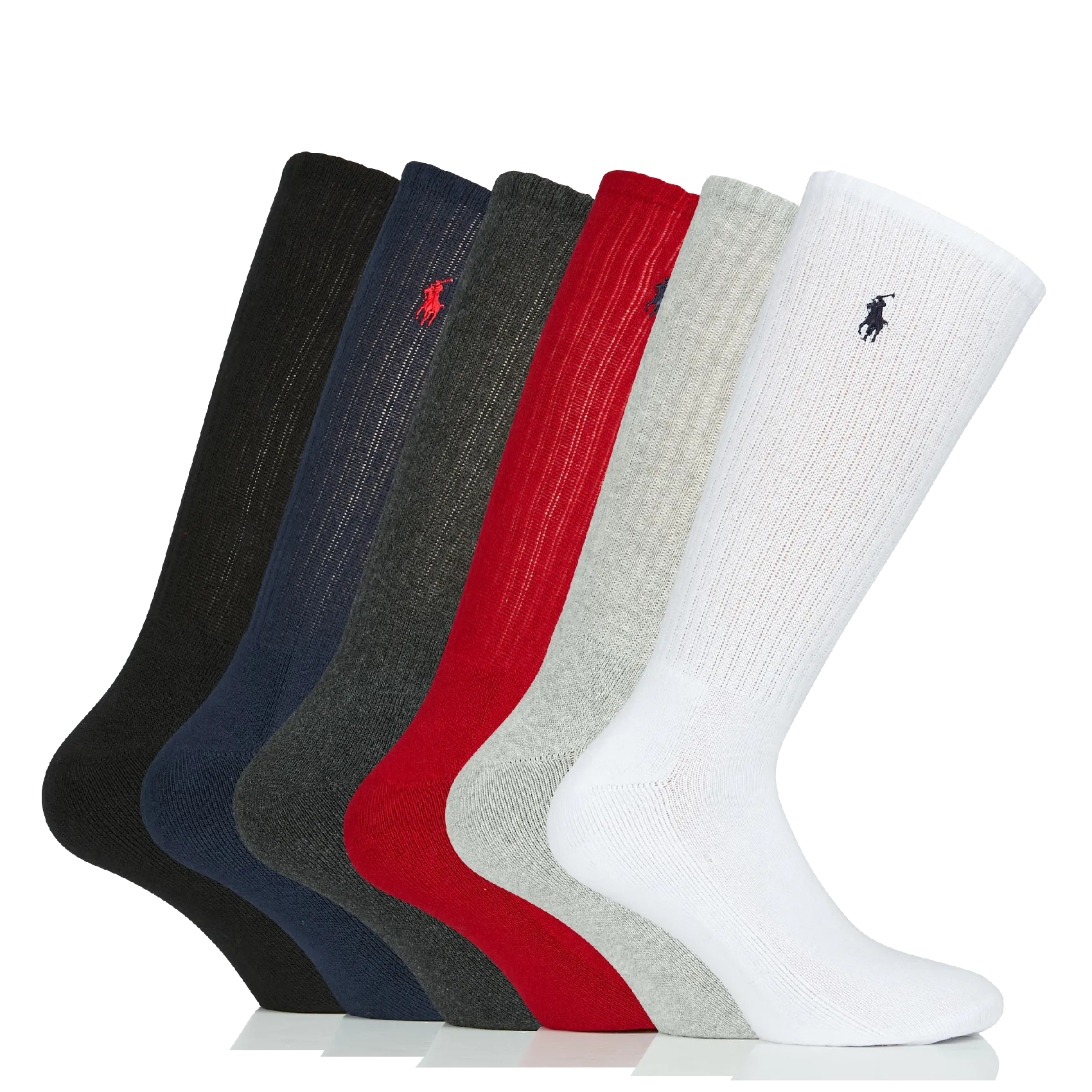 6er-Pack Socken aus Baumwoll-Mix Mehrfarbig