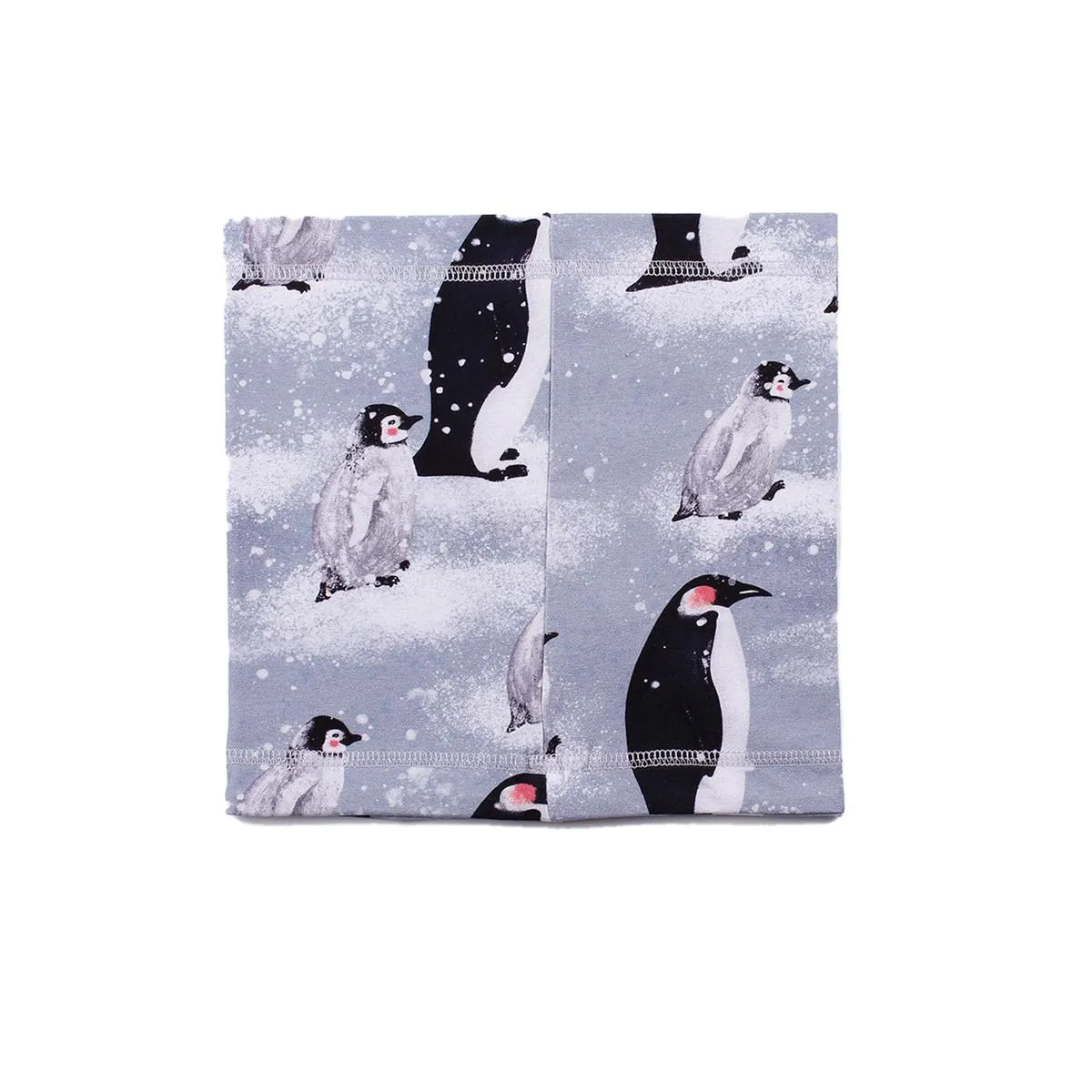 Loop "Penguin Family", Biobaumwolle, GOTS-zertifiziert