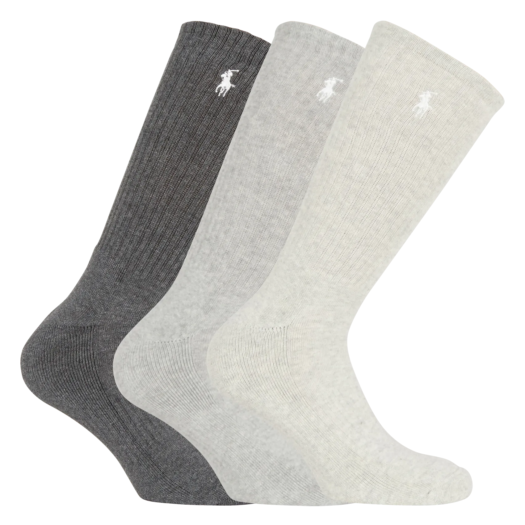 3er-Pack Socken aus Baumwoll-Mix Grau