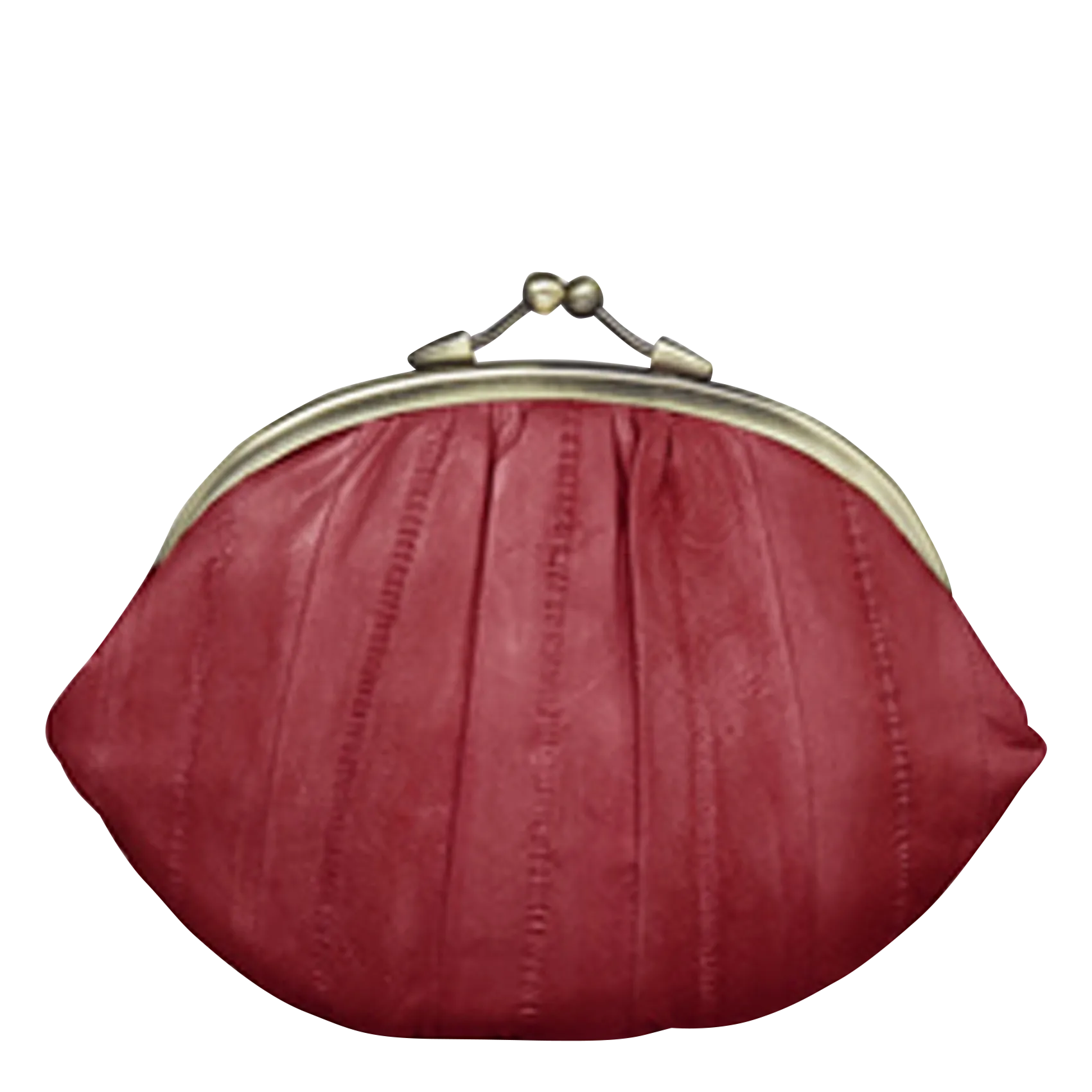 Lederportemonnaie Rot