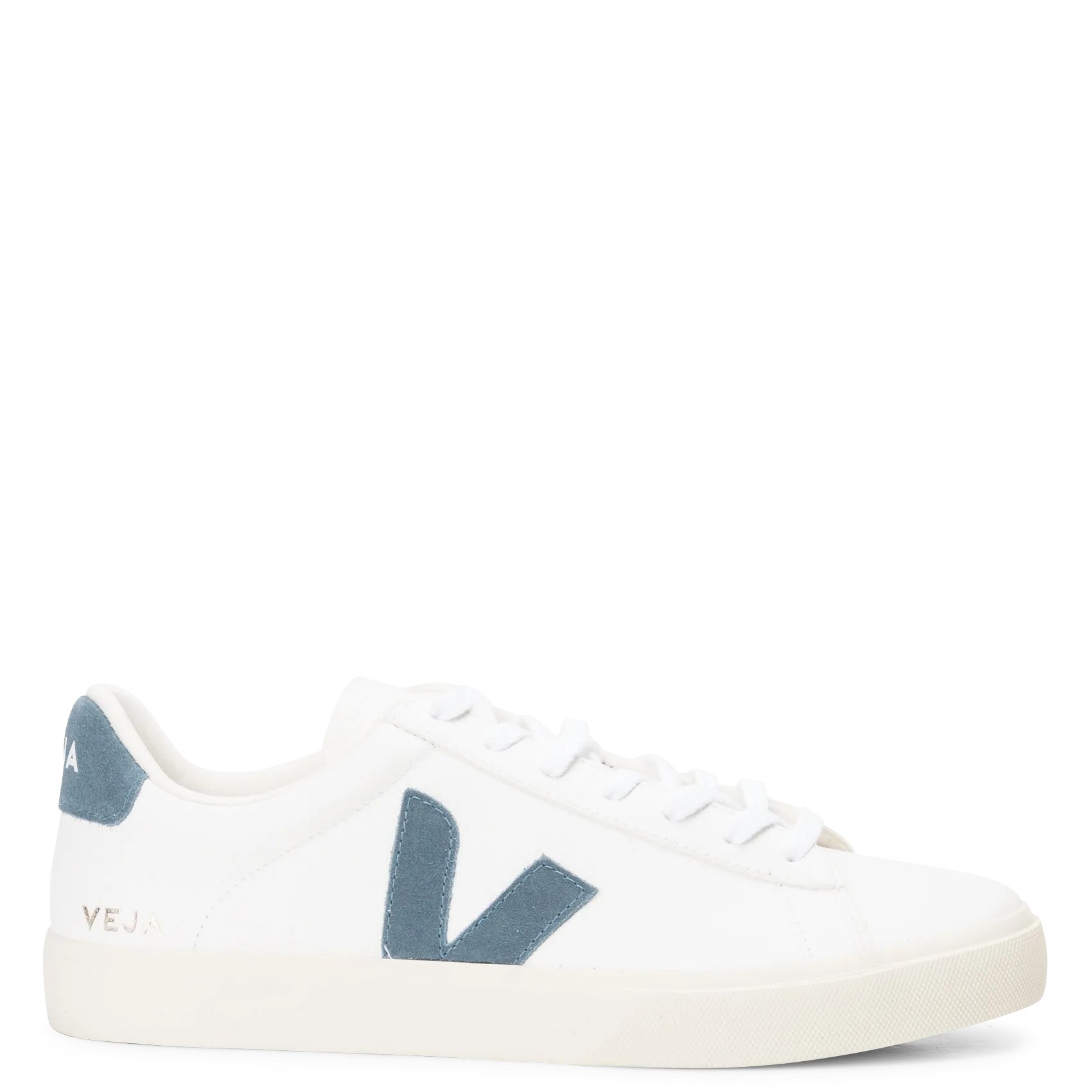 Niedrige Ledersneaker Weiss CAMPO