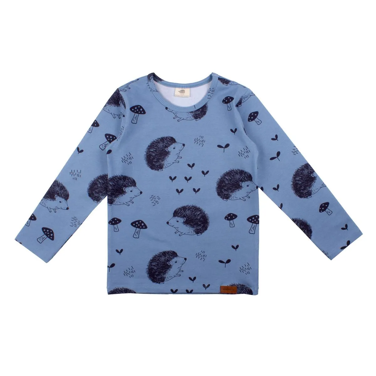 Langarmshirt "Happy Hedgehogs", Biobaumwolle, GOTS-zertifiziert