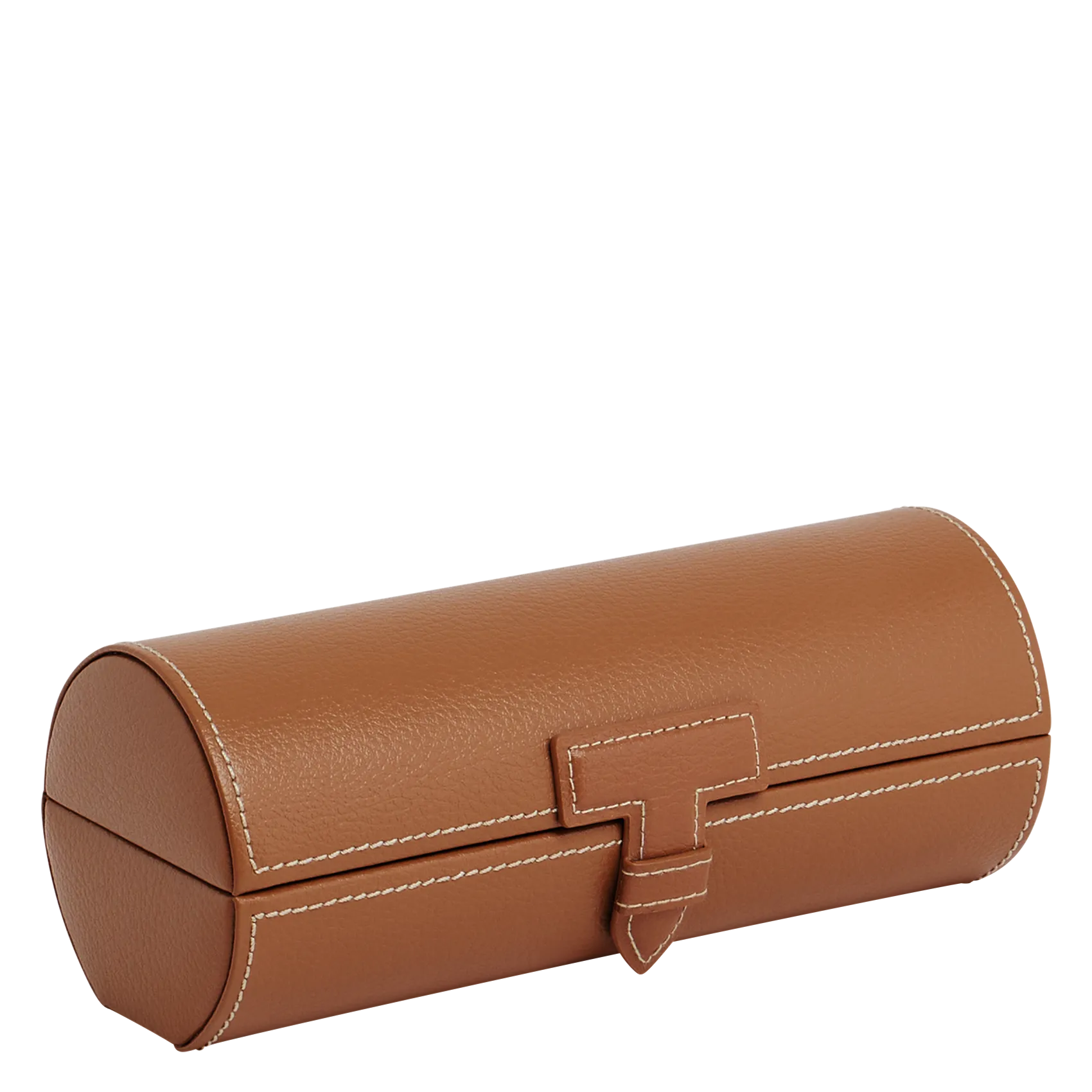 Uhrenetui aus Leder Braun