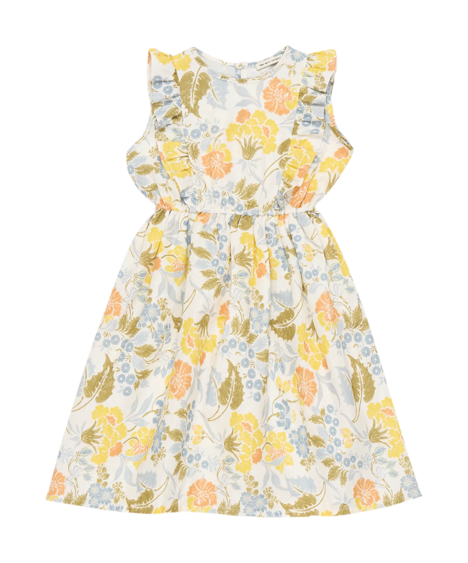 Geblümtes Midikleid Mehrfarbig GIANNI