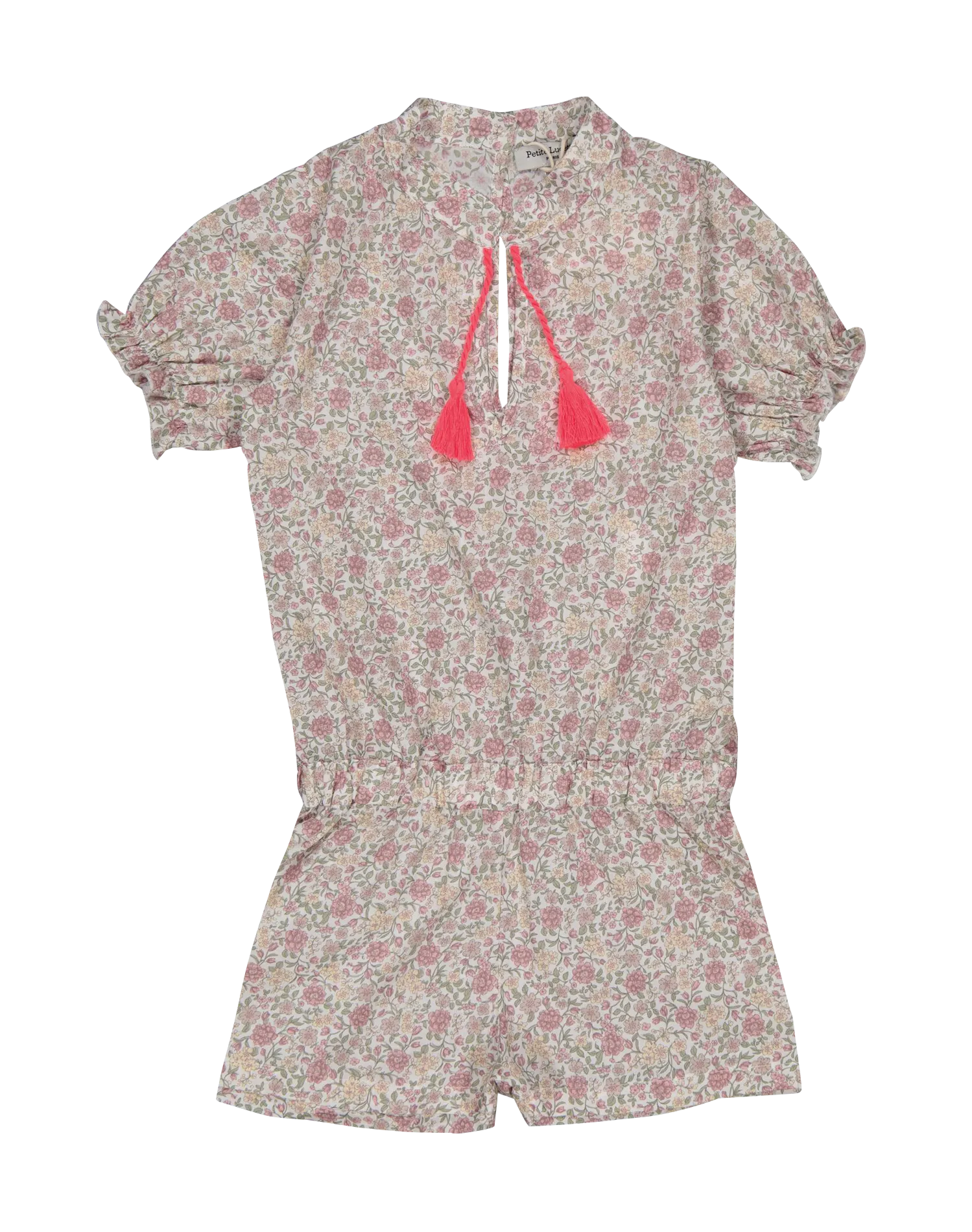 Playsuit aus Bio-Baumwolle mit Print Mehrfarbig STEPHANIE