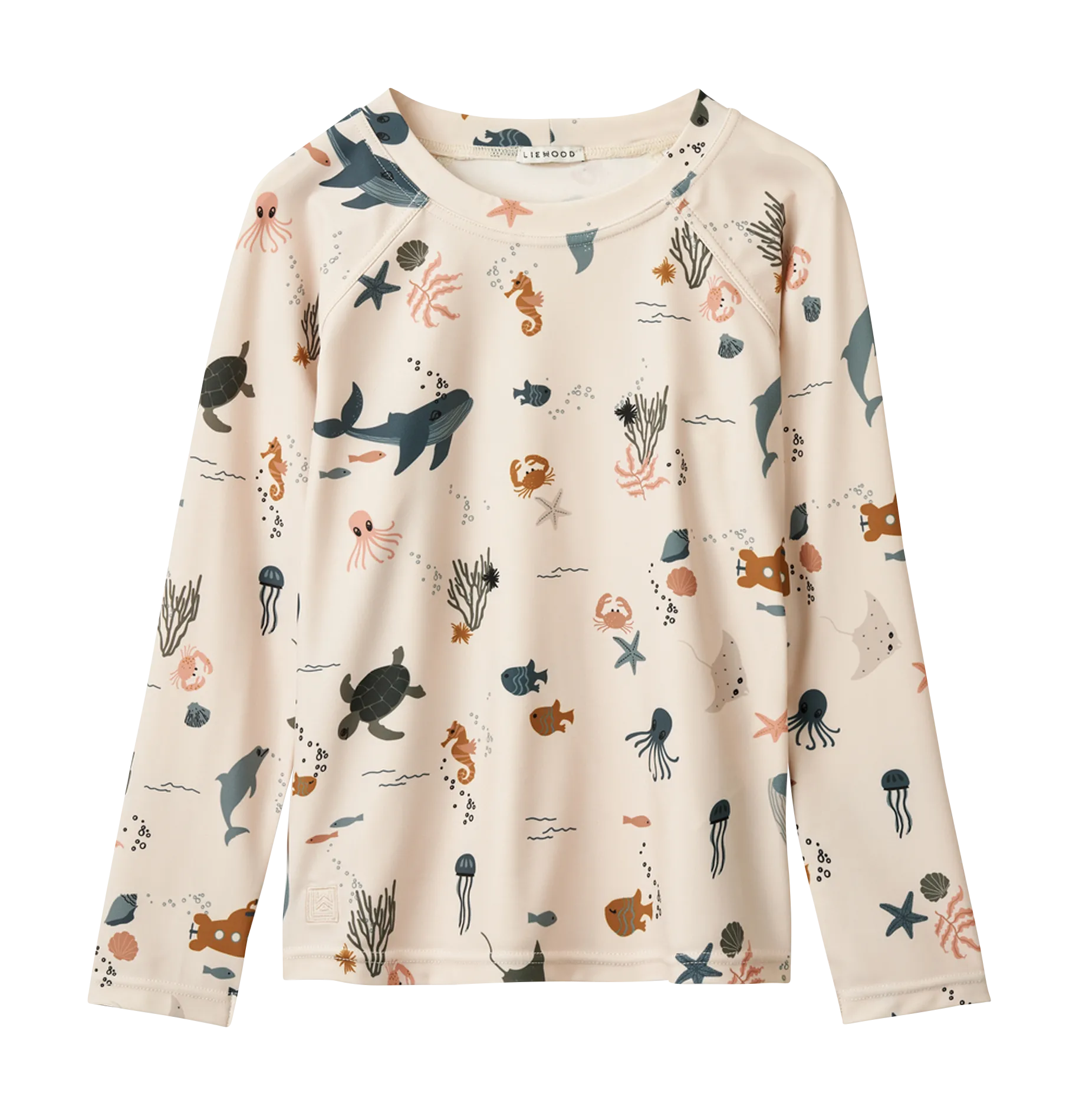 Rundhals-Bade-T-Shirt mit Print Mehrfarbig NOAH