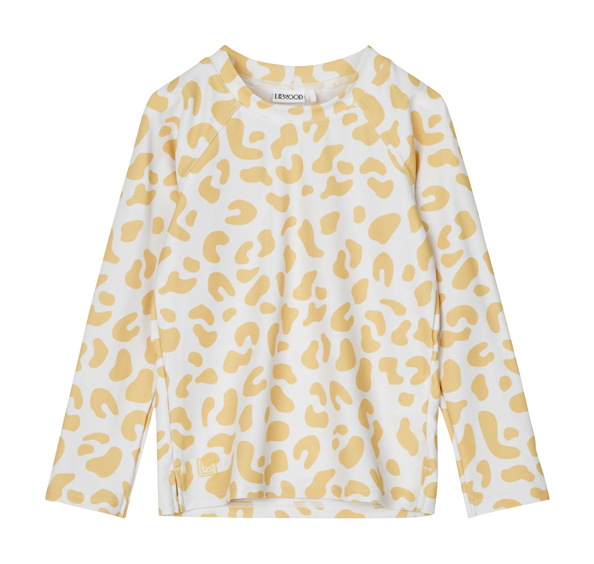 Rundhals-Bade-T-Shirt mit Print Gelb NOAH