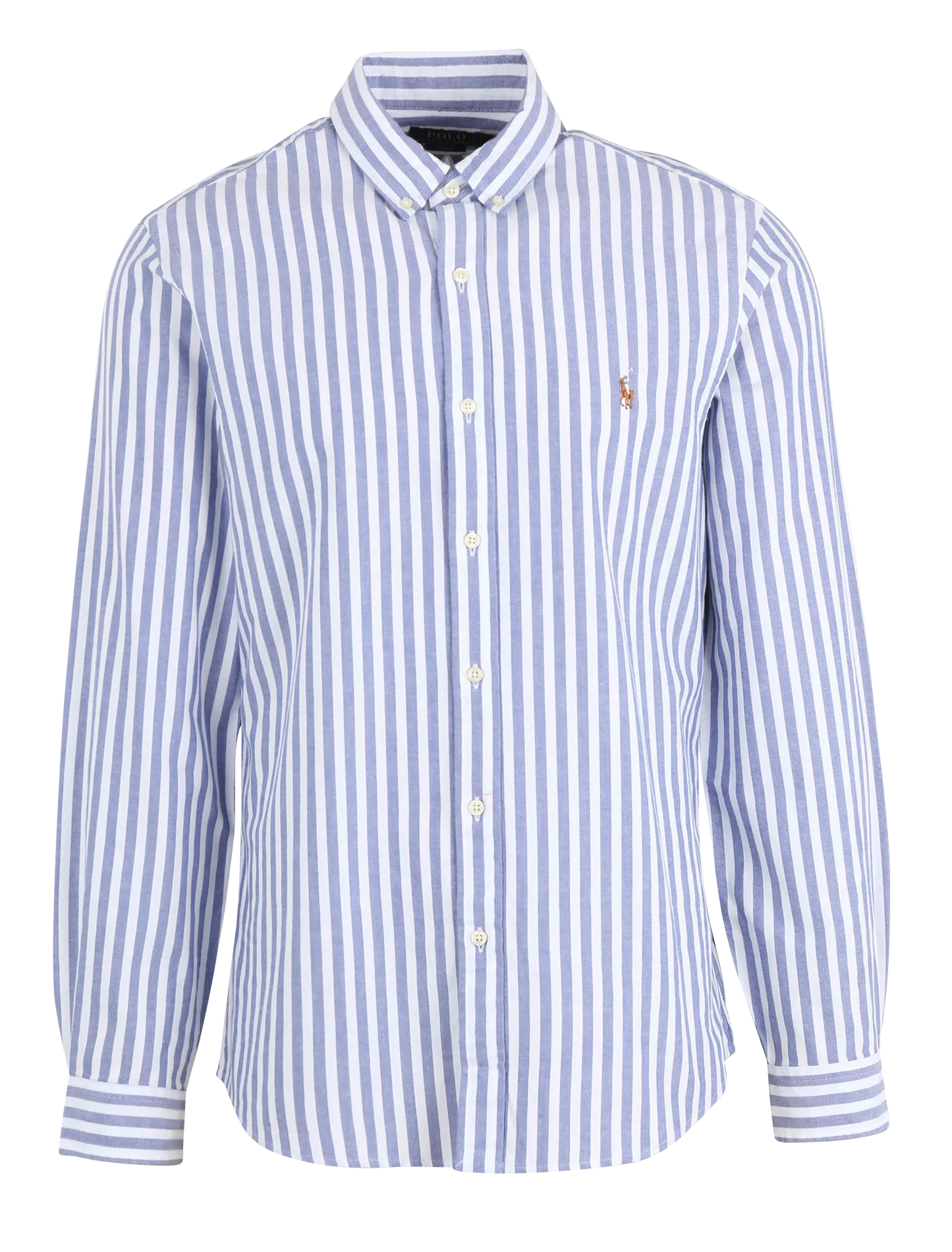 Slimfit-Hemd aus Baumwolle mit Streifen Mehrfarbig