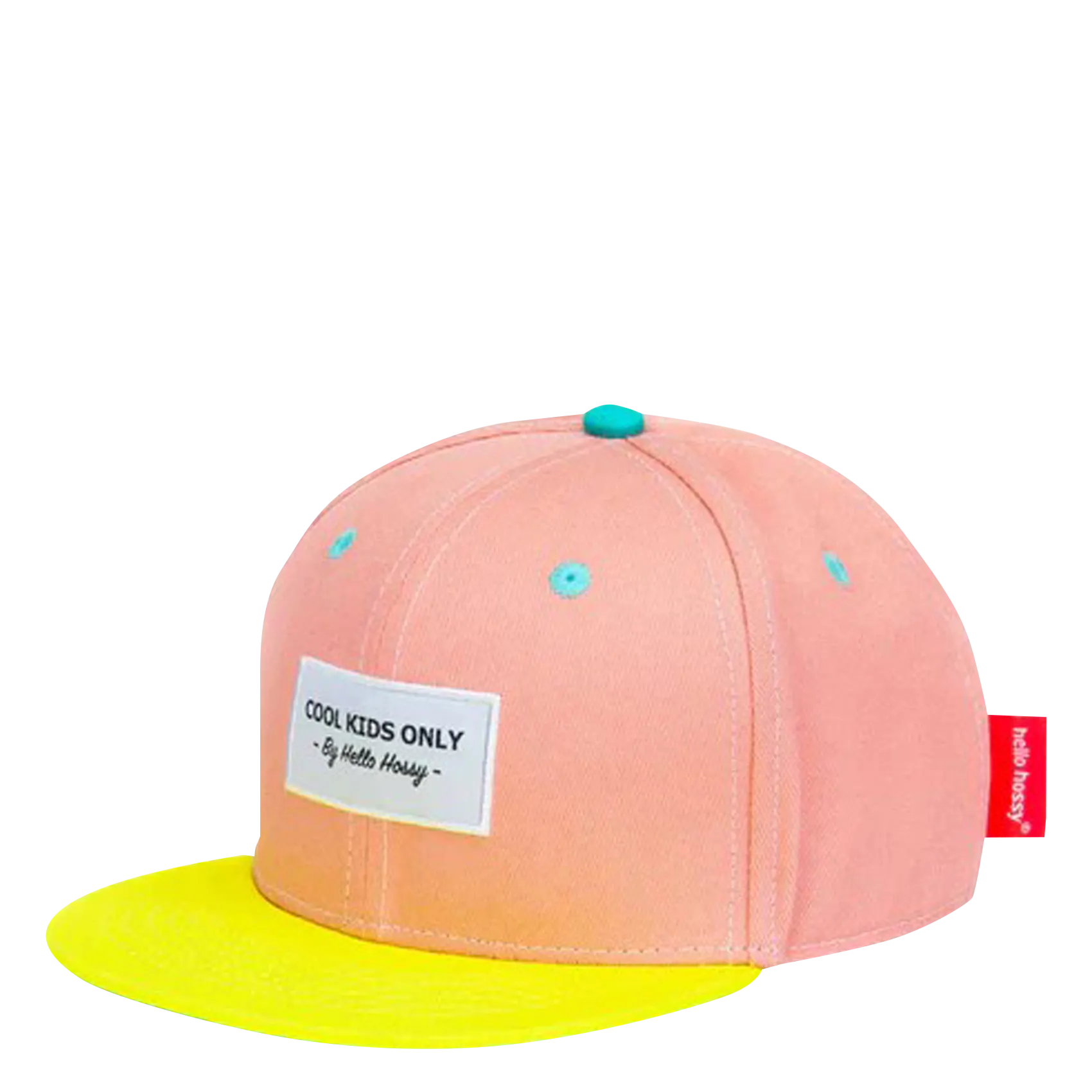 Zweifarbige Kappe Rosa