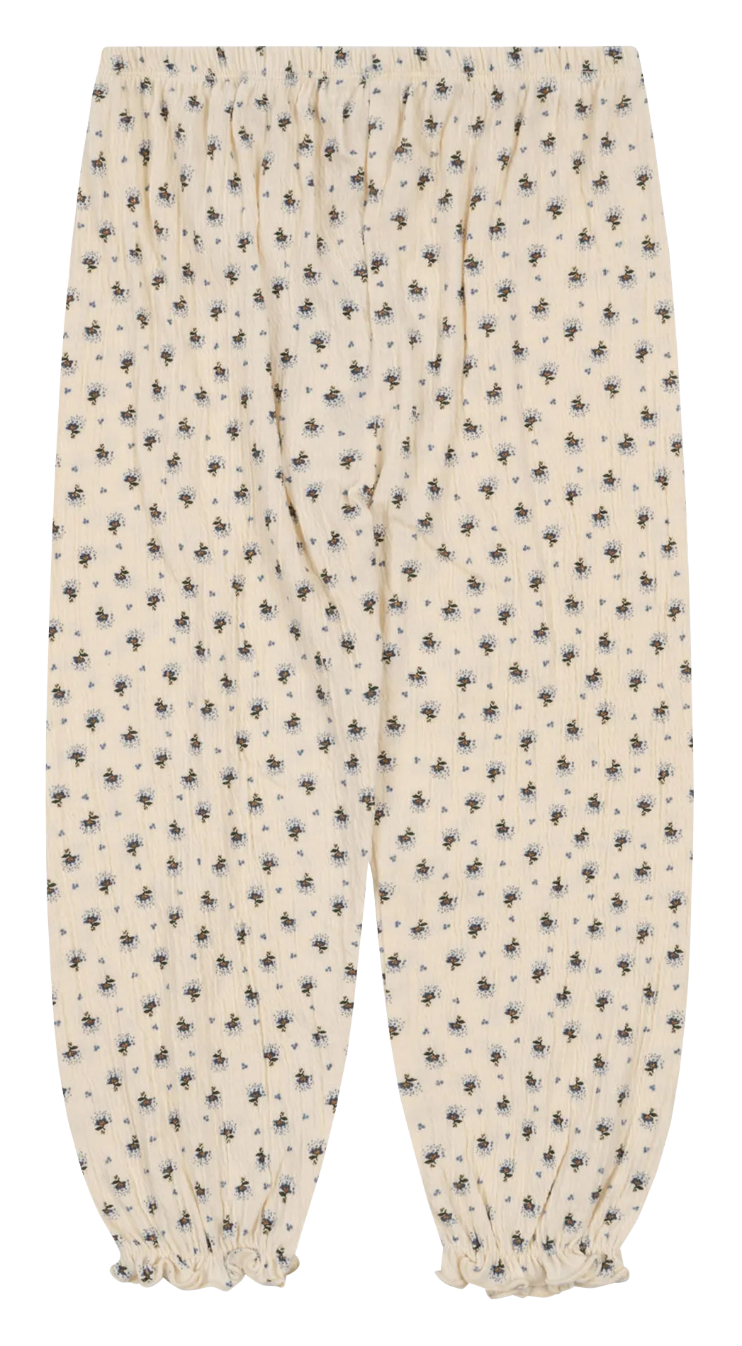 Gemusterte Hose aus Bio-Baumwolle Beige CHLEO