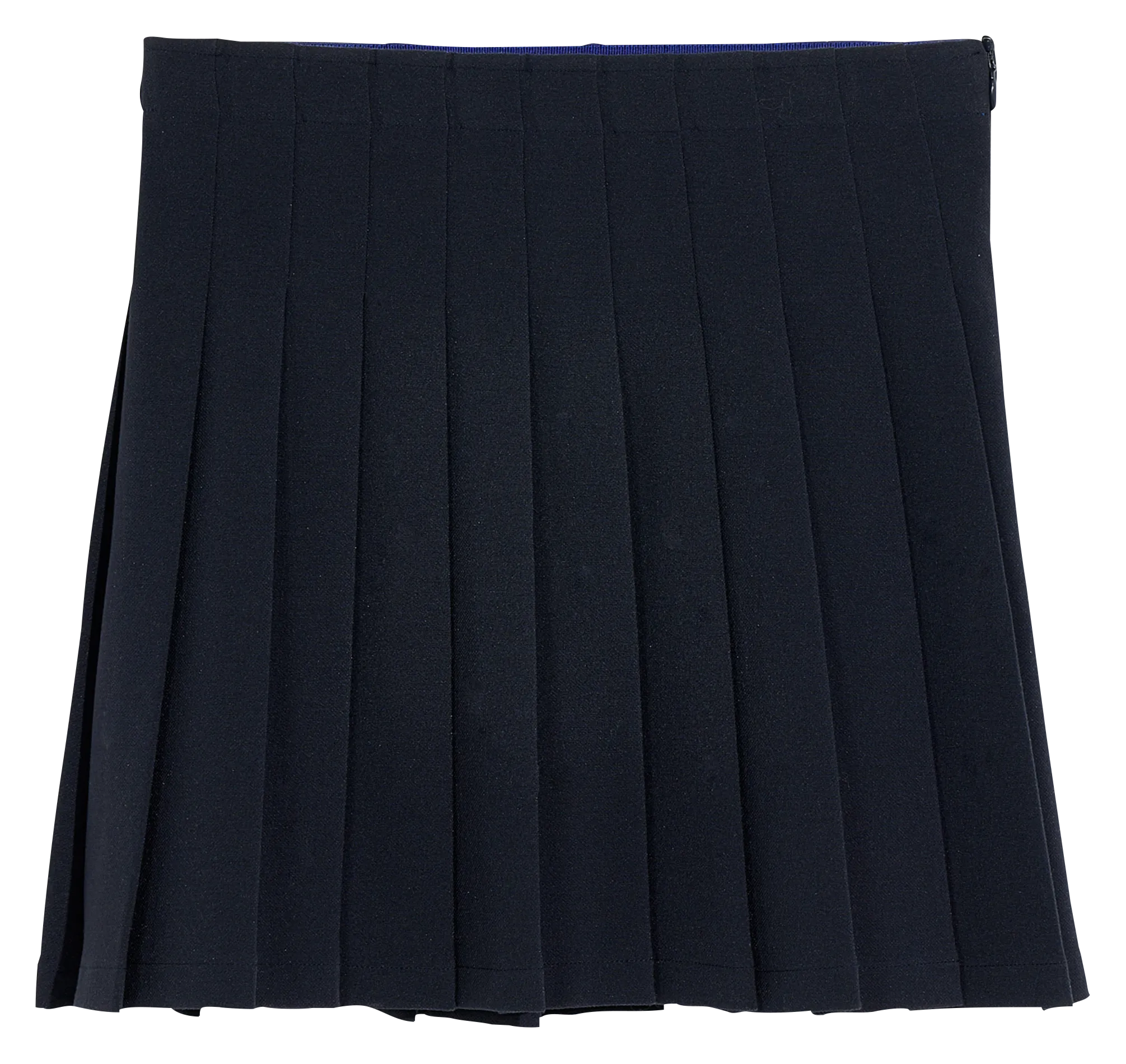 Kurzer Faltenrock Blau ASRA