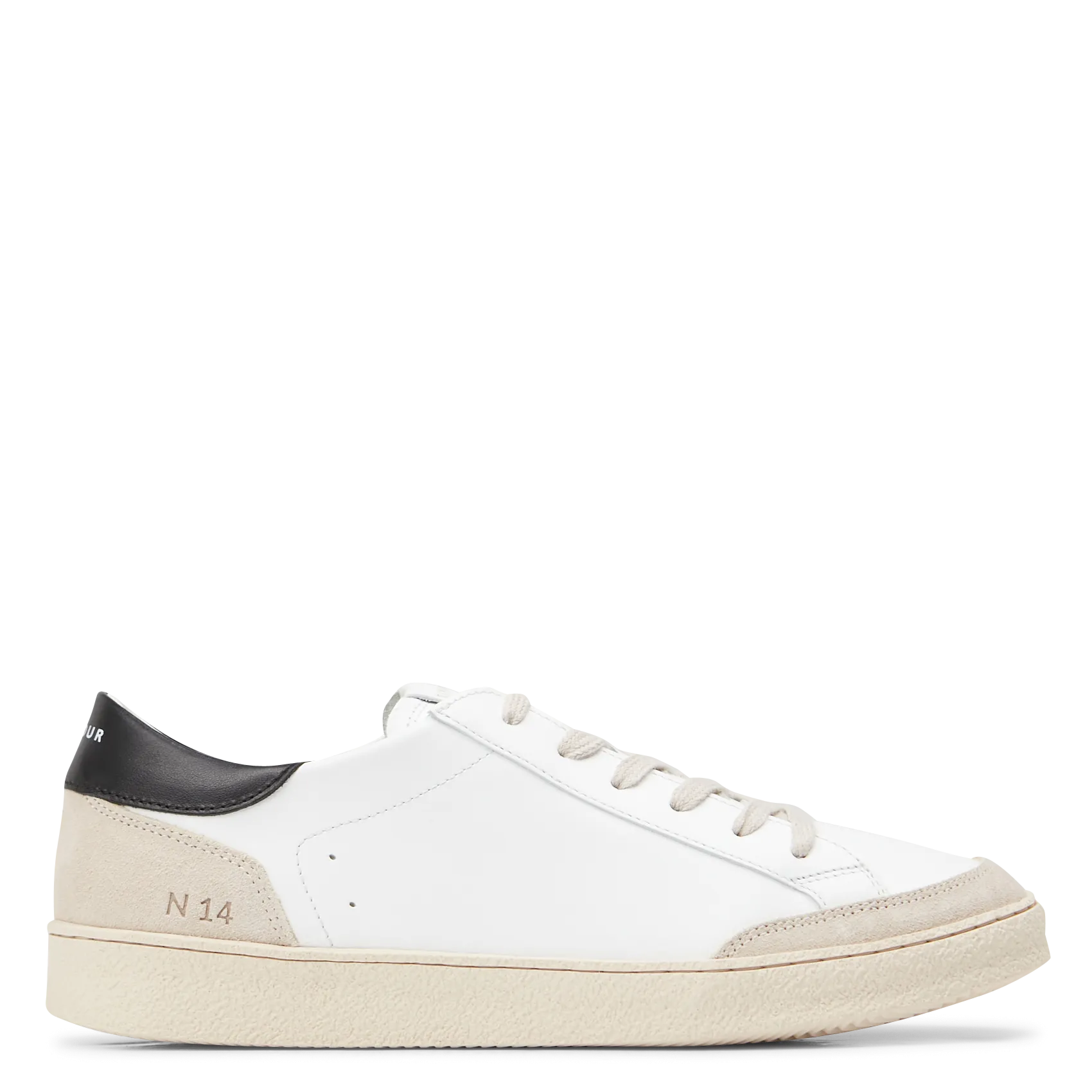 Niedrige Ledersneaker Mehrfarbig N°14