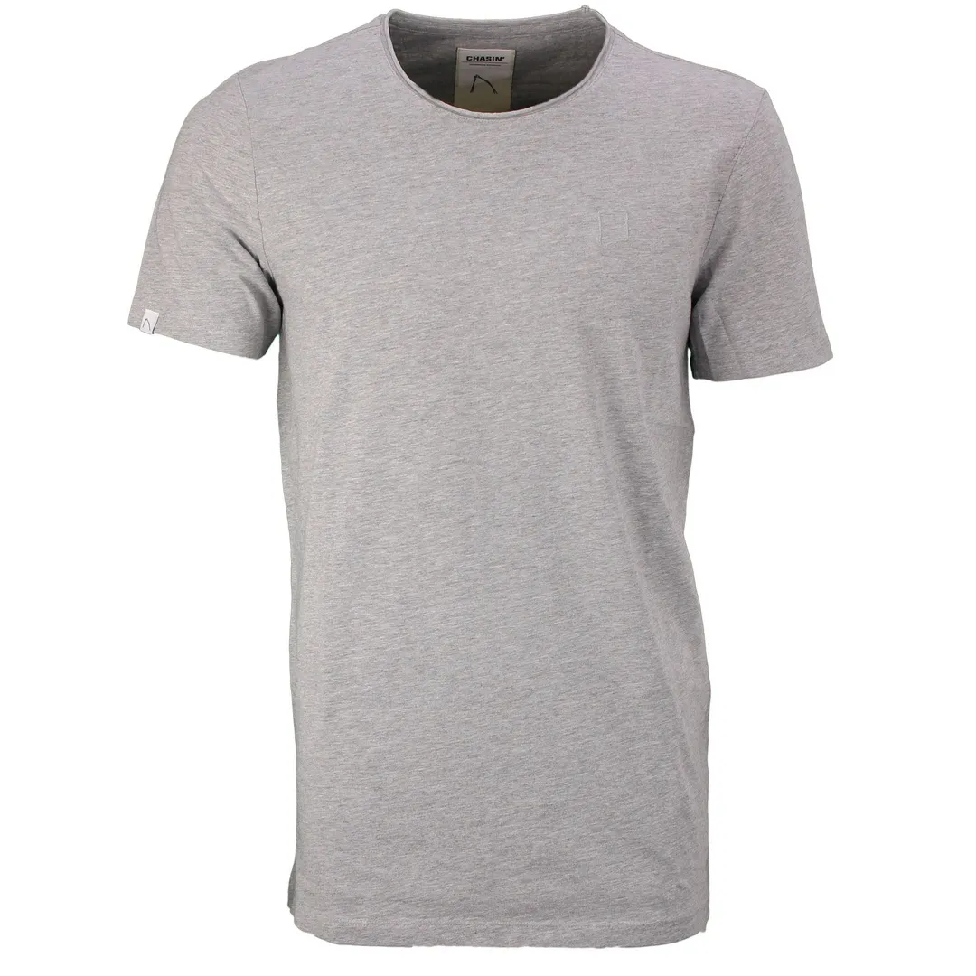 Chasin Herren T-Shirt kurzarm Expand-B grau unifarben 5211357008 E81 light grey