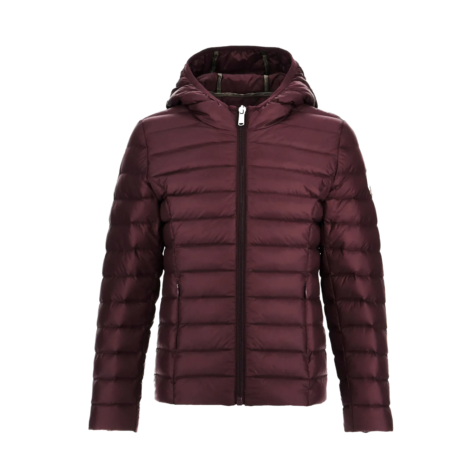 Wasserabweisende Steppjacke mit Kapuze Violett CARLA