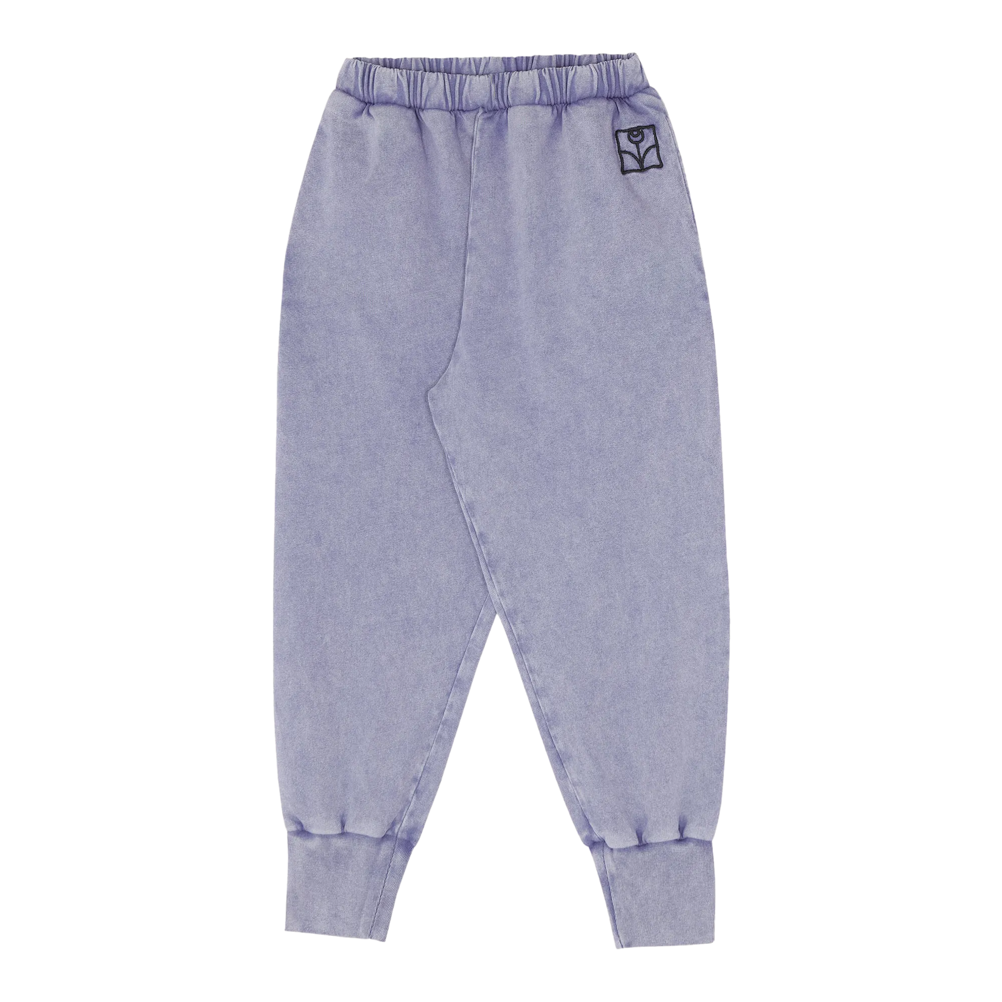 Jogger-Hose aus Baumwolle Blau