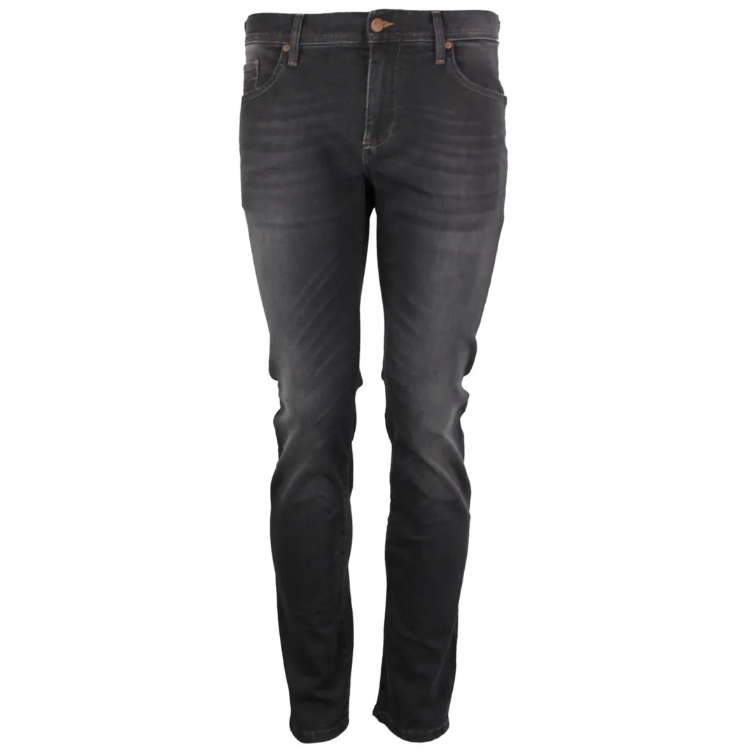 Alberto Herren Jeans Hose Denim Regular Fit Pipe DS Dual anthrazit 57371486 980