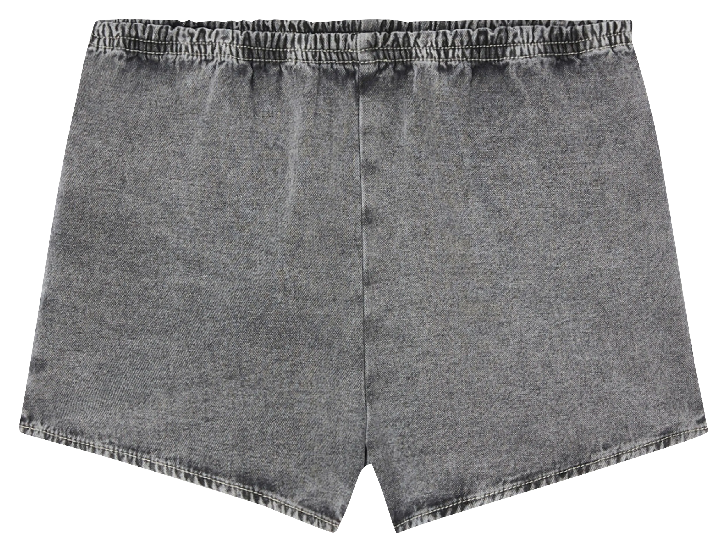 Gerade geschnittene Baumwollshorts Grau JAZY