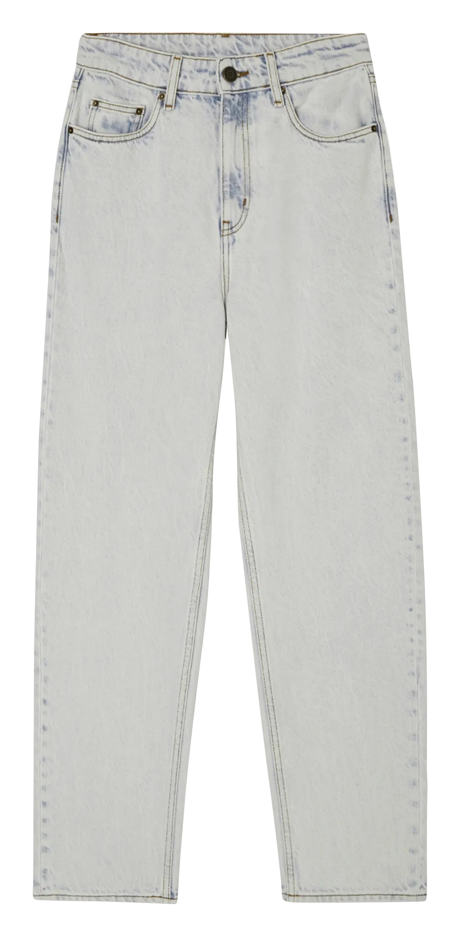 Straight Cut Jeans aus Baumwolle Blau JOYBIRD-B