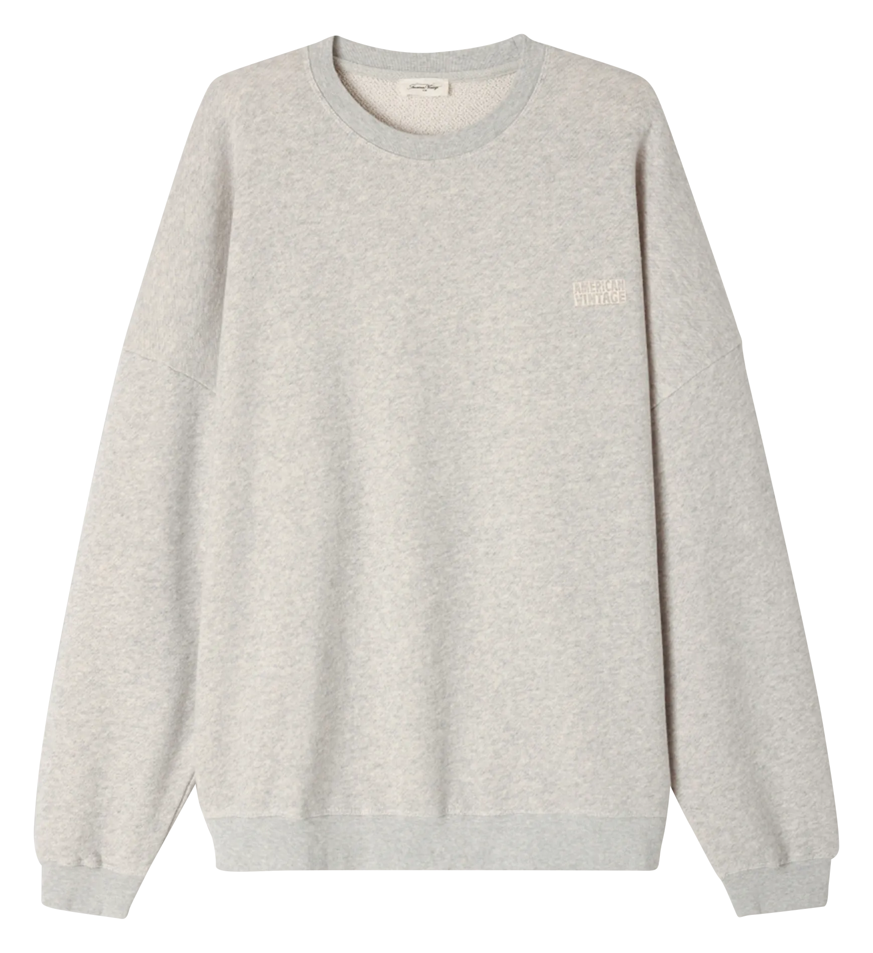 Rundhals-Sweatshirt aus Bio-Baumwolle mit Siebdruck Grau KODYTOWN