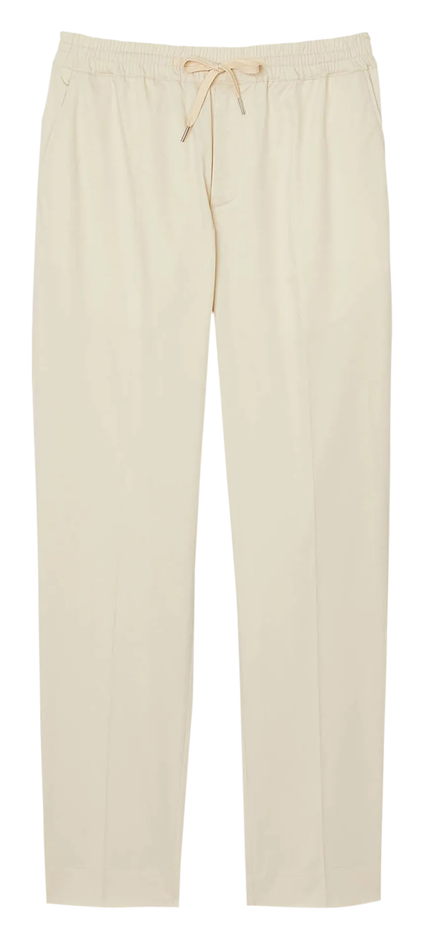 Chinohose aus Baumwoll-Mix mit Kordelzug Beige