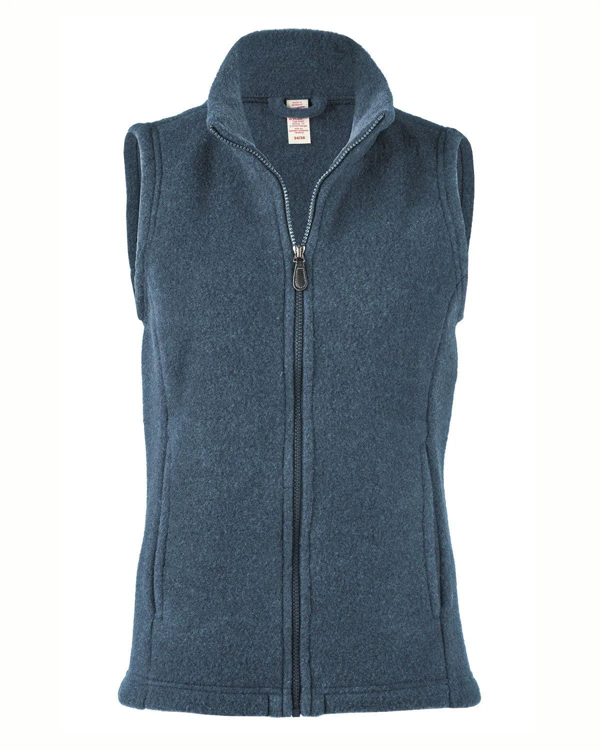 Engel Herren Fleece-Weste mit Reißverschluss kbT Schurwolle